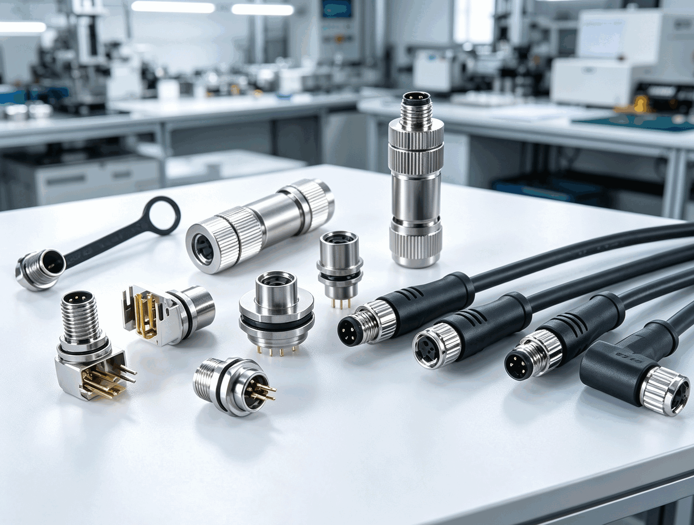 Custom M8 Cable Assemblies