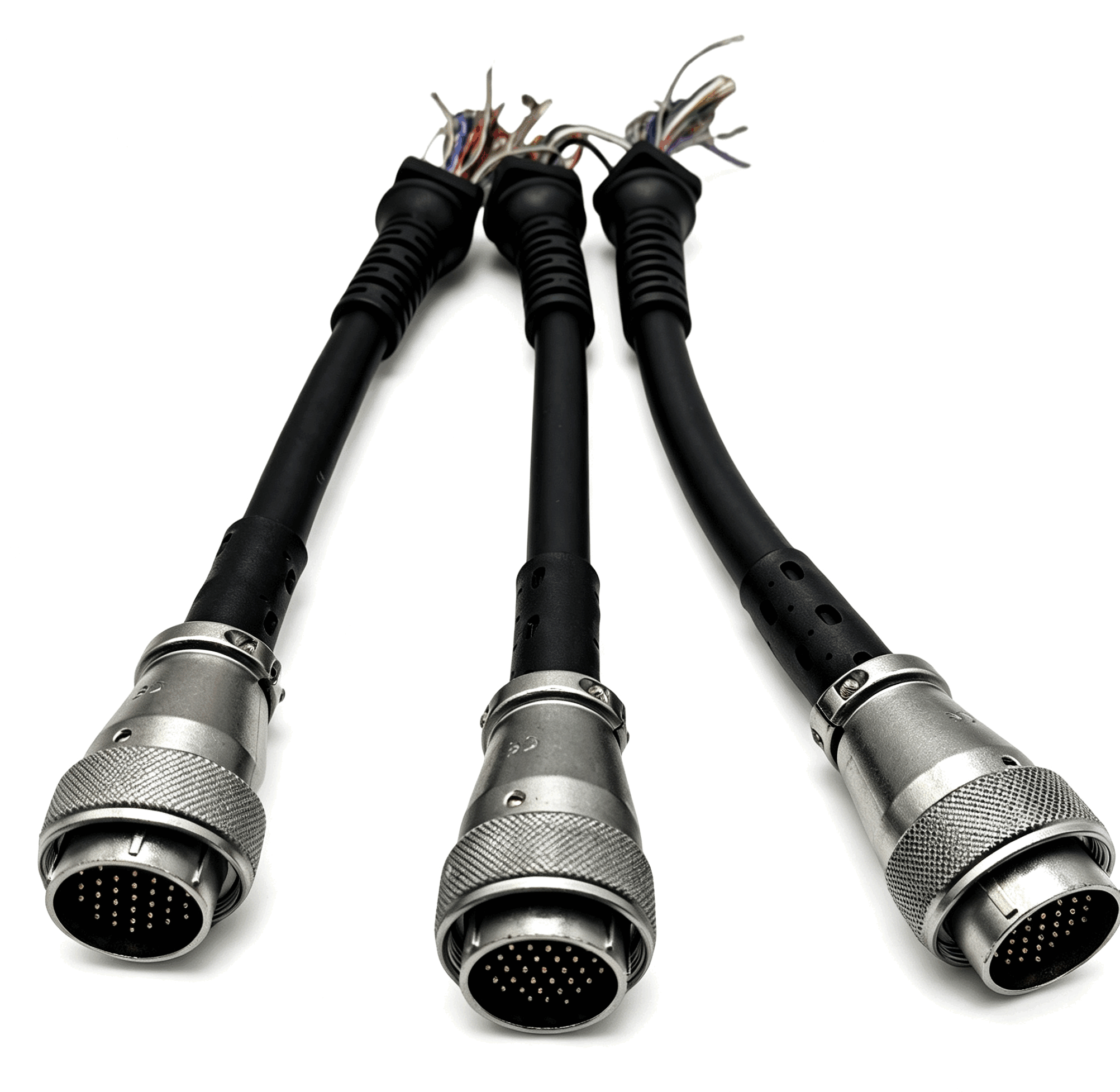 Custom MIL-Spec Circular Connector Cable Assemblies application