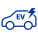 electric vehicles (evs & hybrids) icon electric vehicles (evs & hybrids) icon