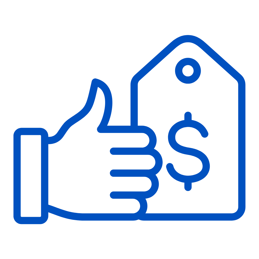 transparent pricing system